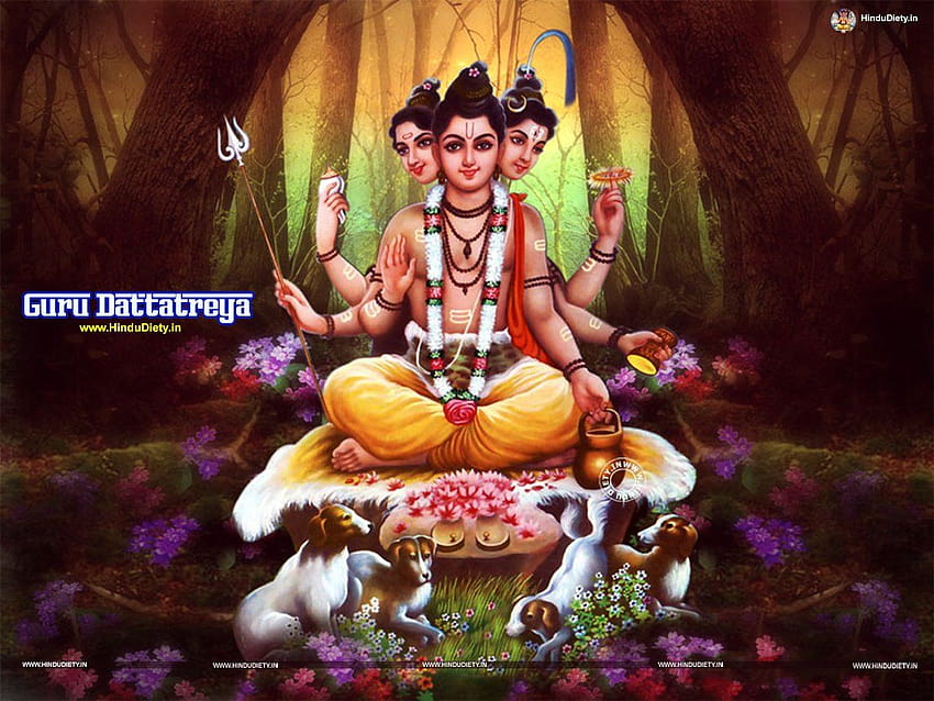 HinduGötter, Dattatreya HD-Hintergrundbild