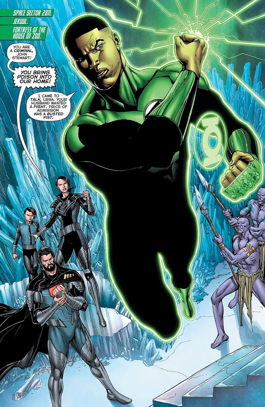 Green Lantern John Stewart Appreciation Thread, Green Lantern John Stewart DC Comics Tapeta na telefon HD