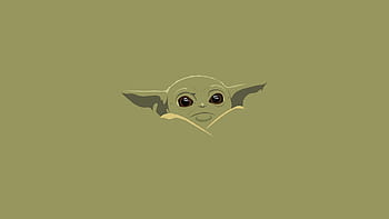Yoda cartoon minimalist HD wallpapers | Pxfuel