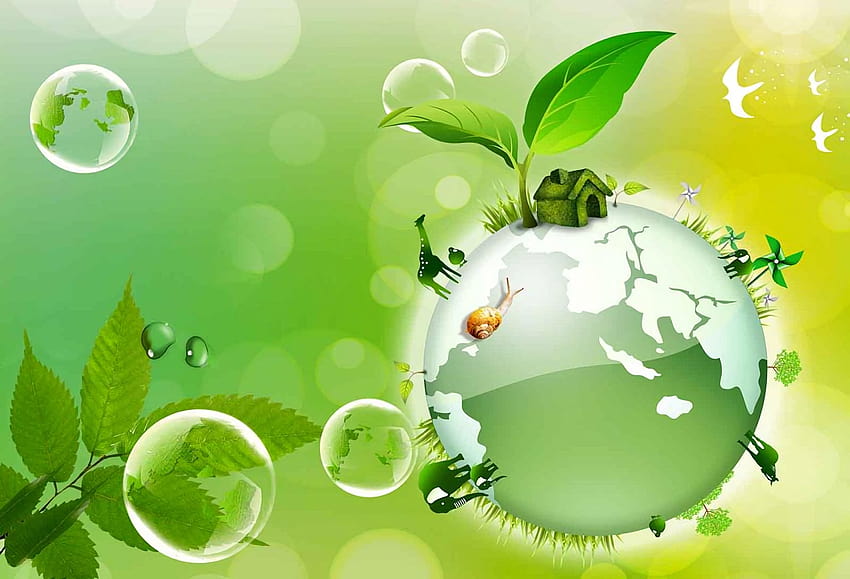 save the environment background