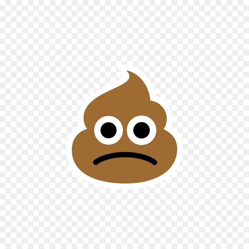Kał Stos Poo emoji Ikony komputerowe Emotikon Smiley, kupa emoji Tapeta na telefon HD