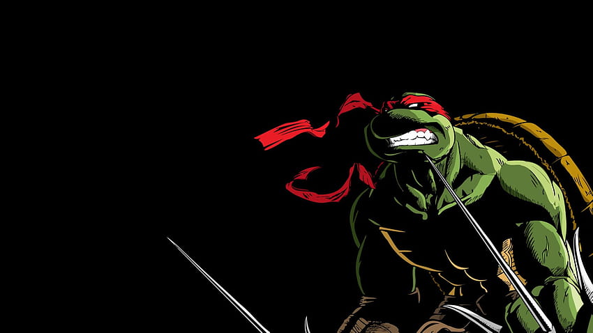 Tartarugas Ninjas Mutantes Adolescentes Raphael papel de parede HD