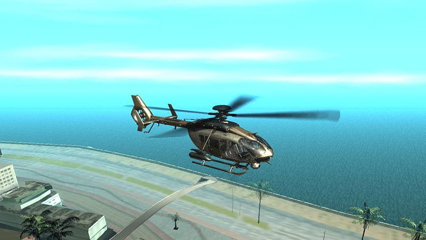 GTA San Andreas COD Ghosts EC, call of duty ec 635 helicopters HD wallpaper