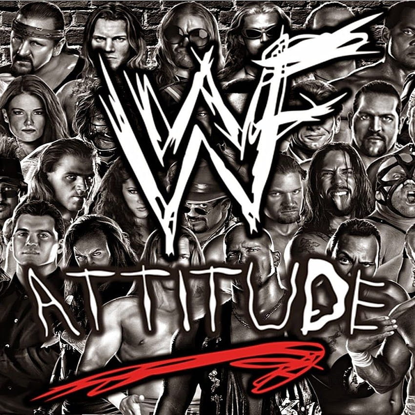 WWF Attitude Era Fond d'écran de téléphone HD