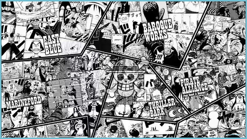 Седем урока, които ще ви научат на всичко, което трябва да знаете за One Piece Manga, манга панел HD тапет