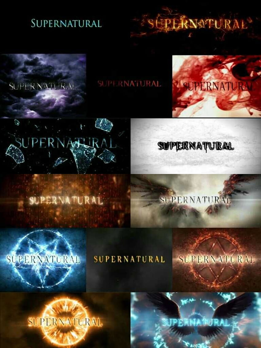 SPN opening title is everything, supernatural season 15 HD phone wallpaper