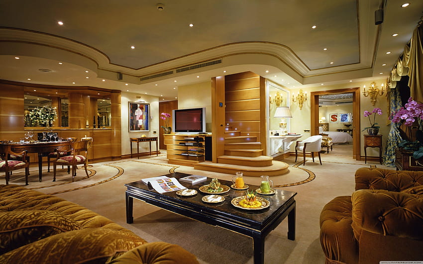 Luxury Apartment Living Room ❤ per Sfondo HD