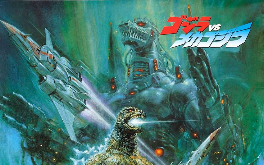 Godzilla, Filmplakat, Vintage / und Mobile, Vintage-Filme HD-Hintergrundbild