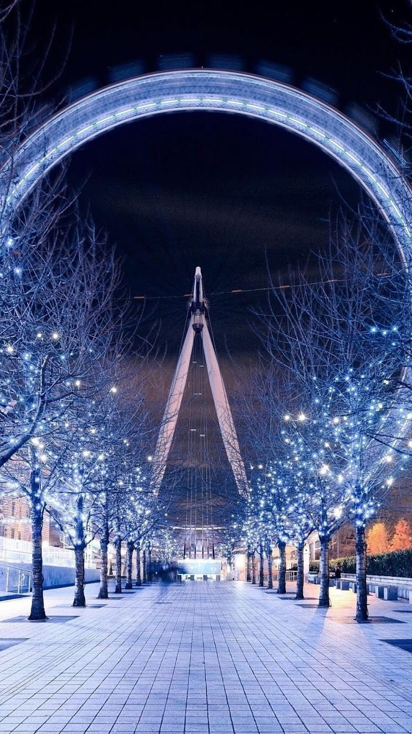 London Eye-iPhone HD-Handy-Hintergrundbild