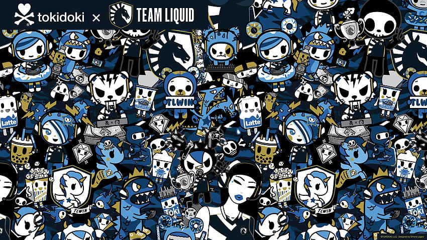 tokidoki x Team Liquid HD wallpaper