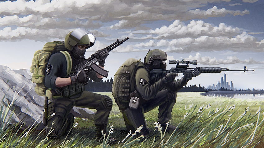 Mercenaries Escape from Tarkov Russia 2028 알렉산드르 우르세고프, 헤일로 타르코프 HD 월페이퍼