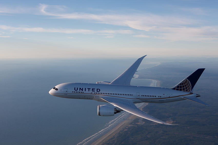 United Airlines Memperluas Paket Boeing 787 Dreamliner Wallpaper HD