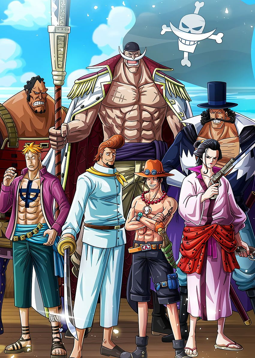 Download Whitebeard Strongest and Most Feared Pirate of the Sea Wallpaper   Wallpaperscom