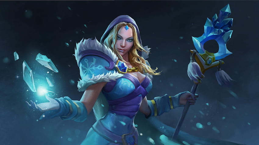 Dota 2 Crystal Maiden For Android » Gamers HD wallpaper