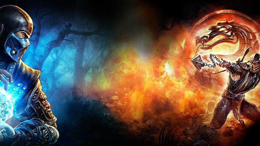 Games Subzero Mortal Kombat 2560x1440PX, scorpion and subzero HD wallpaper