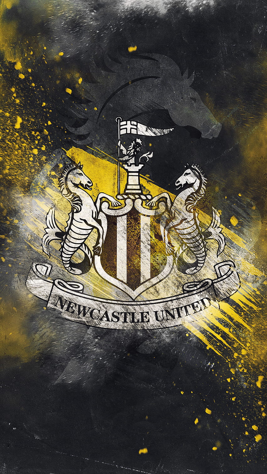 iPhone del Newcastle United fondo de pantalla del teléfono