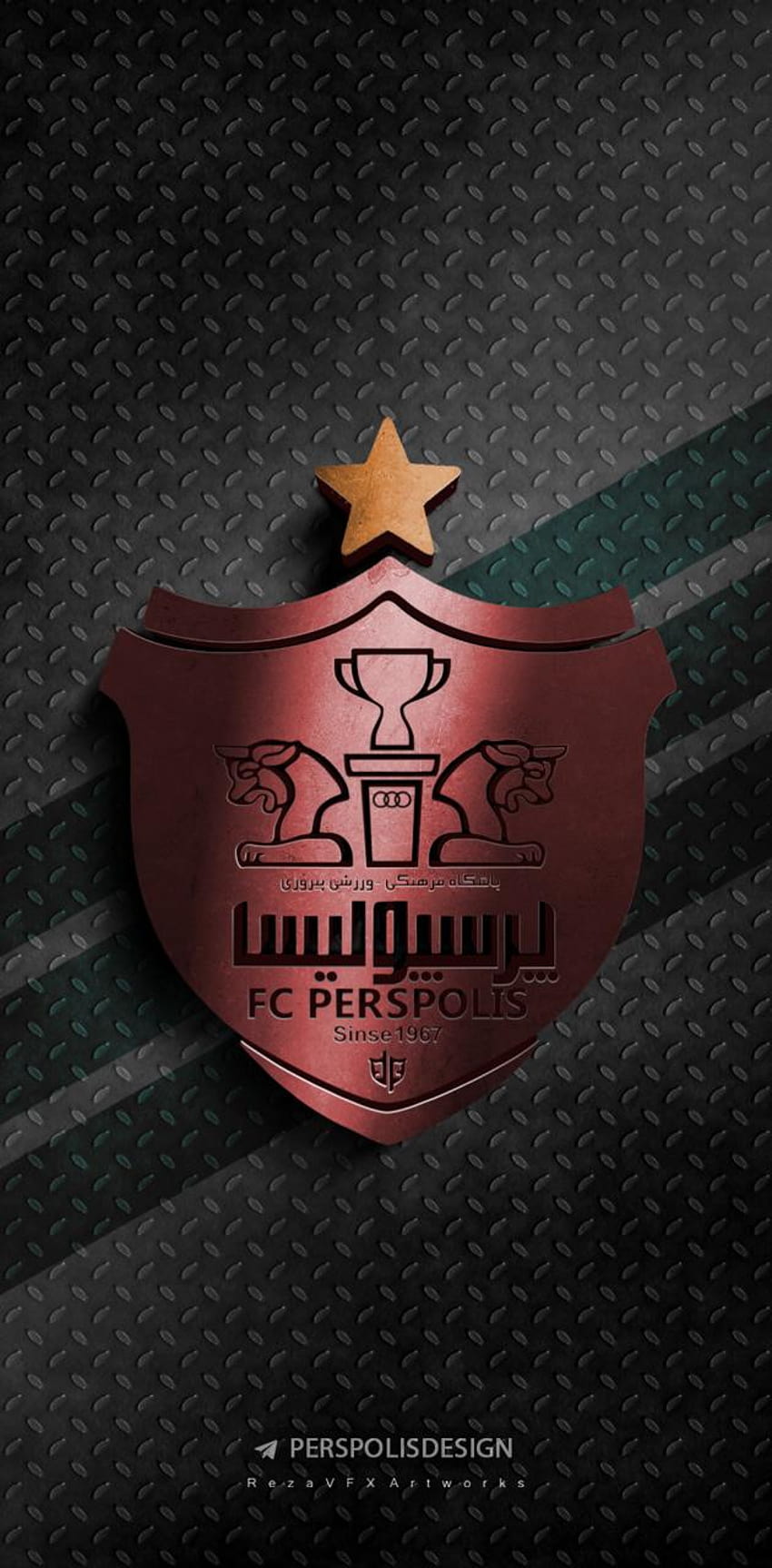 ペルセポリス FC by ElnazTajaddod, perspolis fc HD電話の壁紙