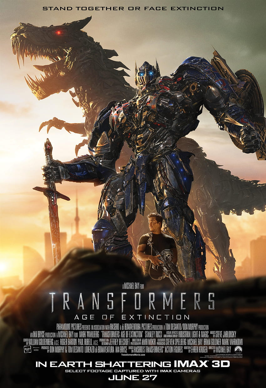 Poster di Transmorfers, Transformers: Age of Extinction, film, Transformers Optimus Prime iPhone Sfondo del telefono HD
