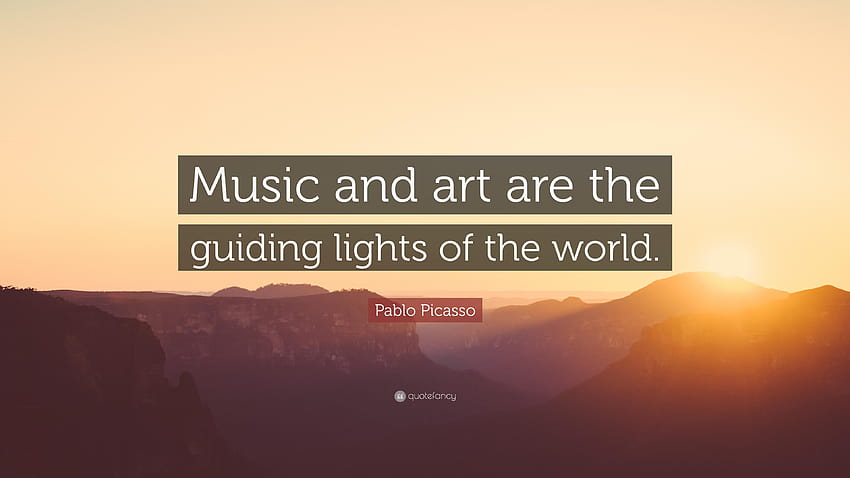 Pablo Picasso şöye demiştir: 