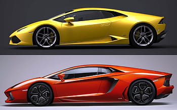 Lamborghini huracan vs aventador HD wallpapers | Pxfuel