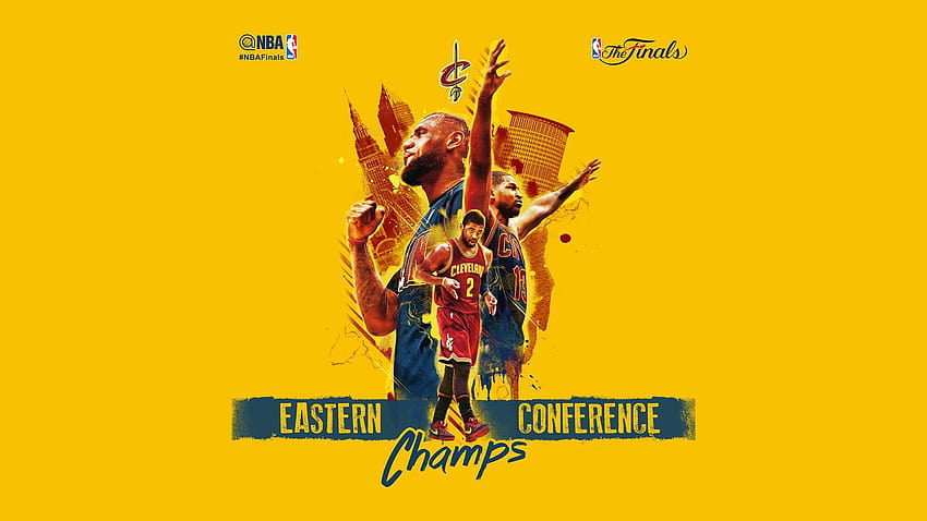 Cleveland, eastern conference logo HD wallpaper