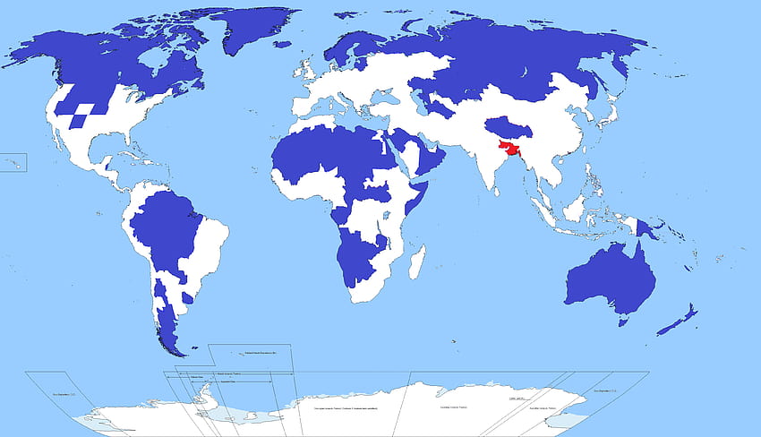 5 Weltbevölkerungskarte HD-Hintergrundbild