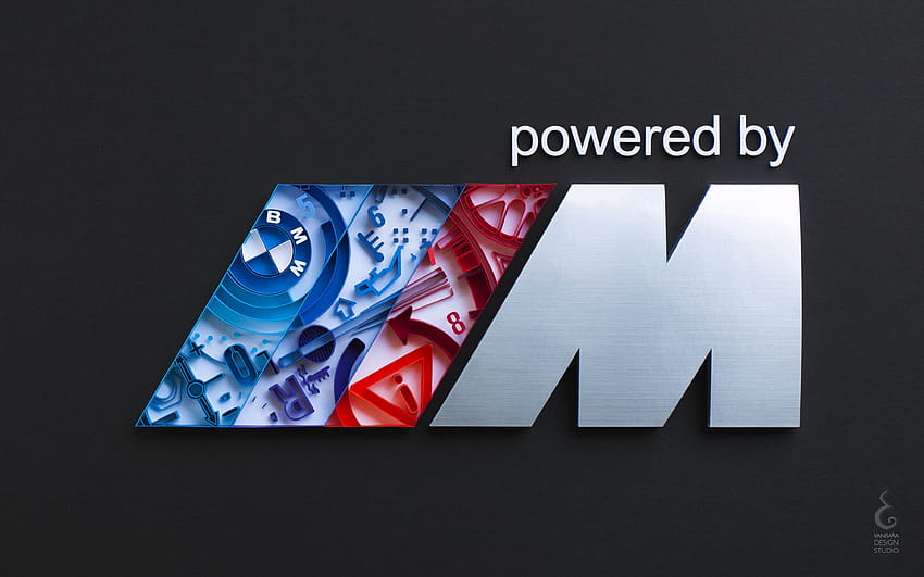 Bmw M wysłane przez Zoey Walker, logo m Tapeta HD