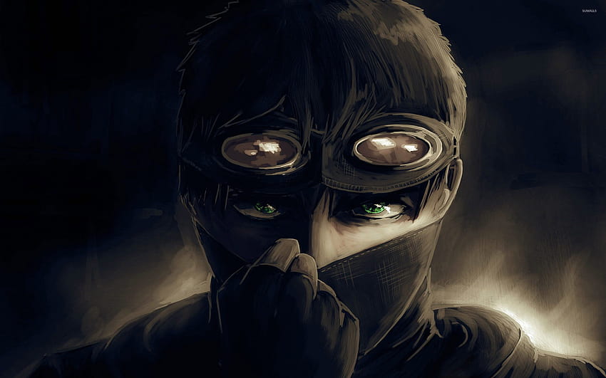 Gas masked guys | Anime Amino