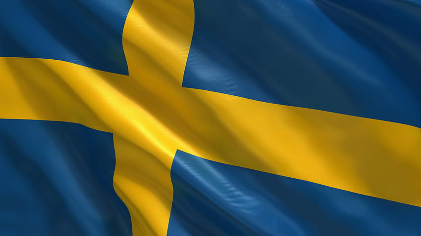 Sweden Flag Group HD wallpaper