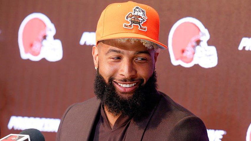 Cleveland Brown Odell Beckham Jr Wallpaper iPhone 13 Case