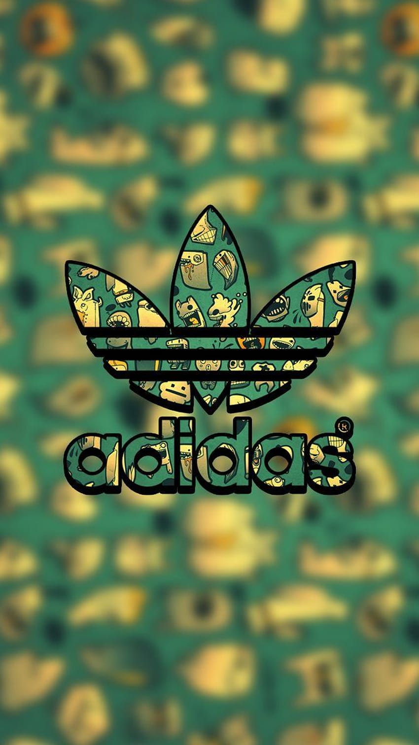 Logo Adidas Originals, adidas spécial Fond d'écran de téléphone HD