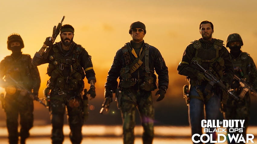 Call of Duty®: Black Ops Cold War, Call-of-Duty-Black-Ops-Team HD-Hintergrundbild
