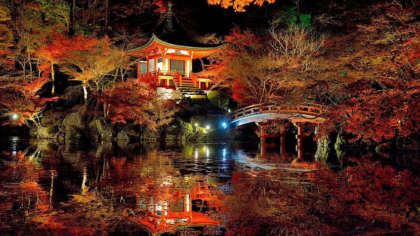 7 paisagem japonesa, outono japonês papel de parede HD