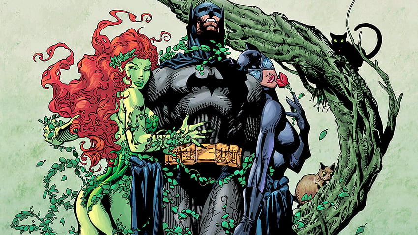 Poison Ivy und Catwoman, Catwoman-DC-Comics HD-Hintergrundbild