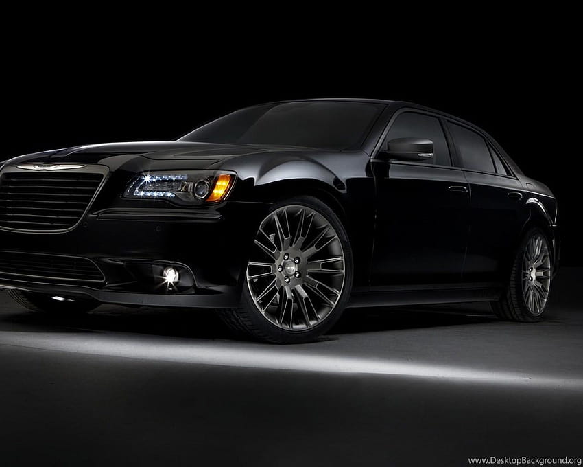 Black Chrysler 300 Backgrounds, chrysler logo HD wallpaper