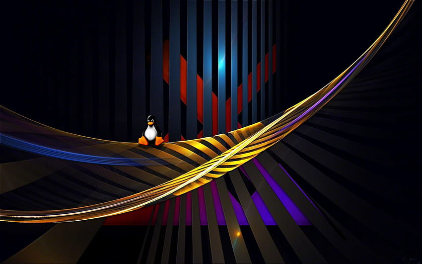 MX Linux Bars HD wallpaper
