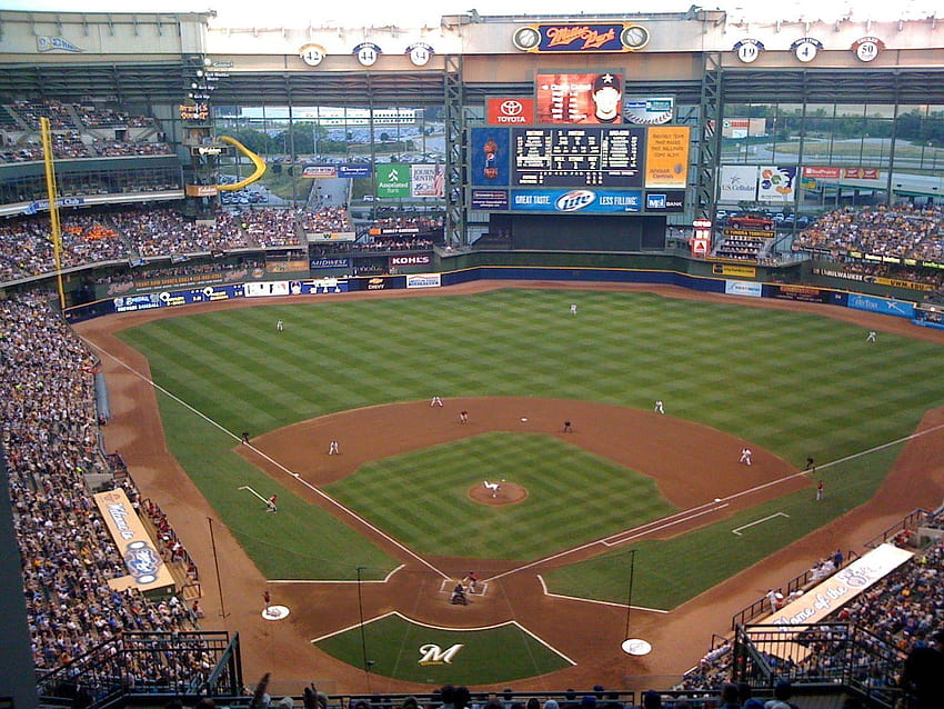 Milwaukee Brewers Stadium HD-Hintergrundbild