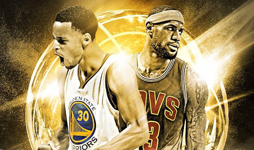 Court Kings: LeBron James Vs. Steph Curry Pt.2, lebron vs curry HD wallpaper
