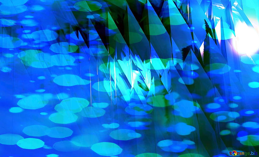 Forma futurista azul. abstracto generado por computadora. Winter Snow Colorful Christmas Vintage en CC, computadora con patrón de invierno fondo de pantalla