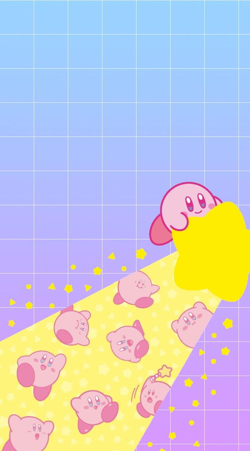 kirbys adventure wii wallpaper