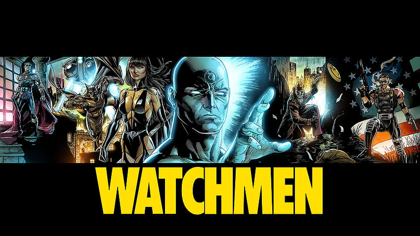 Silk Spectre Owlman DC Comics Doctor Manhattan Rorschach The Comedian Watchmen Nite Owl HD wallpaper