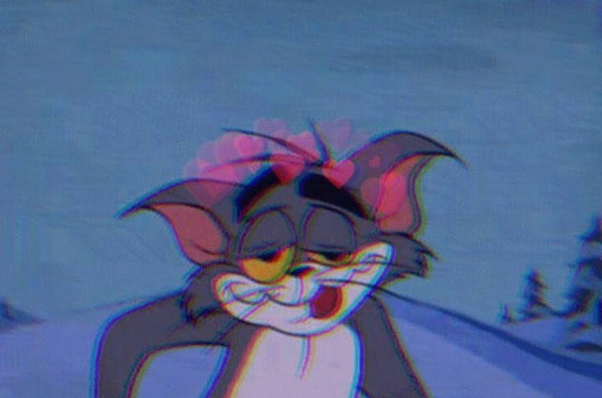 Depressed Tom and Jerry ... access, cartoons tom and jerry aesthetic HD wallpaper