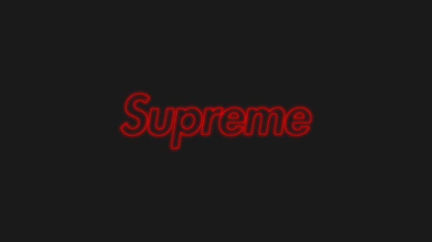 SUPREME FOR COMPUTER, neon supreme HD wallpaper | Pxfuel