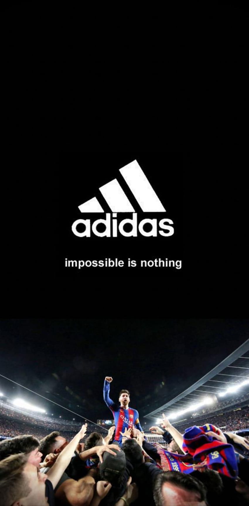 Adidas от ChickenFriedJesus, невъзможно е нищо HD тапет за телефон