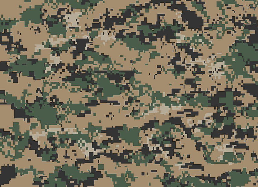 Camouflage, mimetica digitale boschiva Sfondo HD