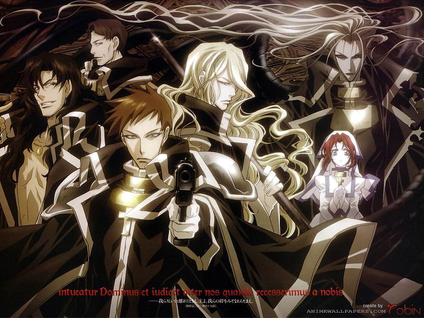 Trinity Blood Anime, catholic anime HD wallpaper