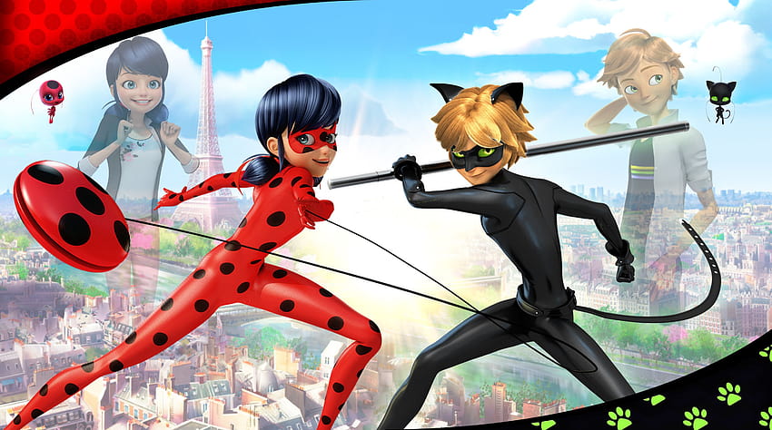 10 Ladybug and Chat Noir, marinette and adrien HD wallpaper