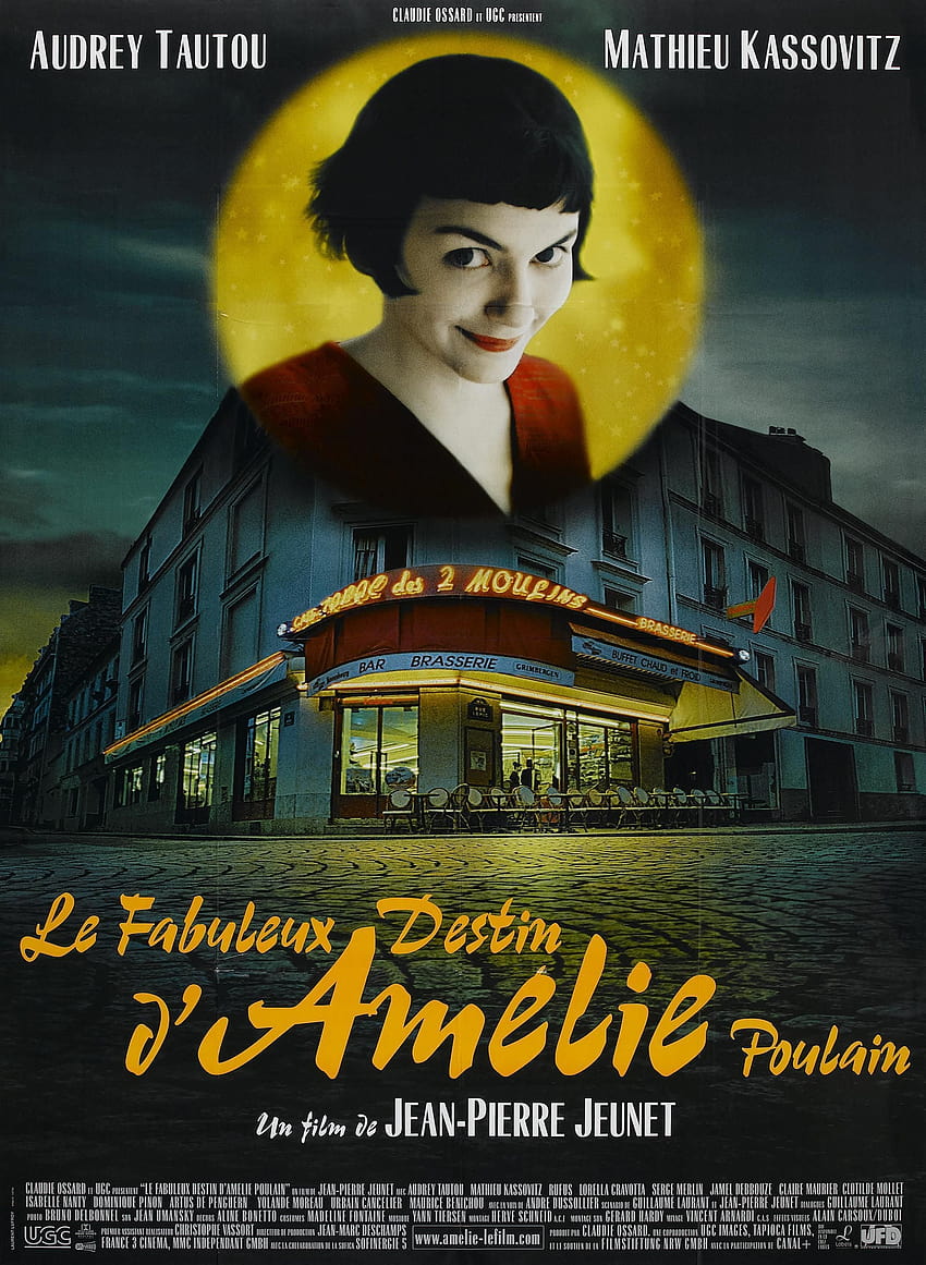 carteles de cine, Amelie, Audrey tautou, película de amelie fondo de pantalla del teléfono