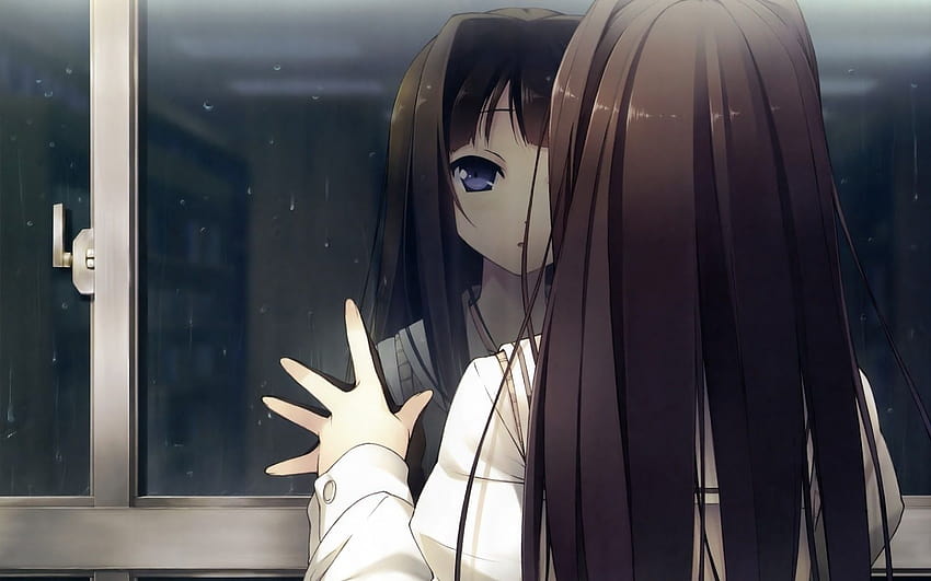 Sad Anime Girl Crying In The Rain Alone – Galeria, garotas de anime sozinhas papel de parede HD