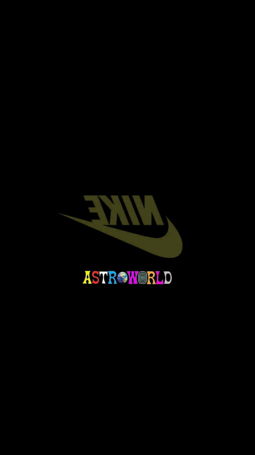 Travis Scott Astroworld Nike Logo Reverse iPhone 750 x, nike travis ...